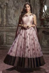 Designer Printed Anarkali Suit