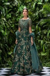 Designer Looks Wedding Wear Bridal Women Gown  by Khushbu Fashion