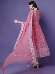 Baby Pink Candle Gown