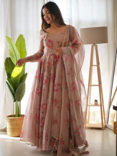 Beige Dhanshvi Gown