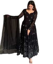 Black Aaina Gown