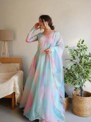 Multicolor Unity Gown