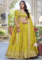Navjot Semi - stitched Lehenga