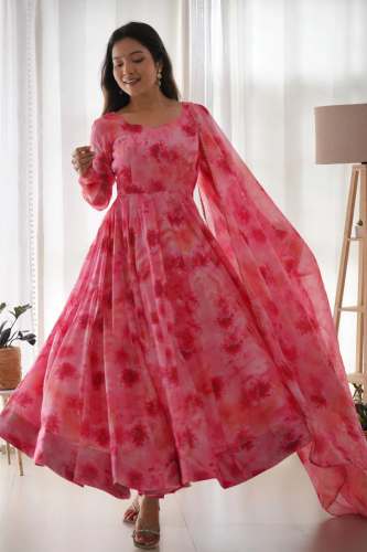 Pink Coopar Gown