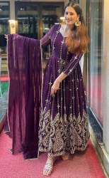 Purple Naveli Gown