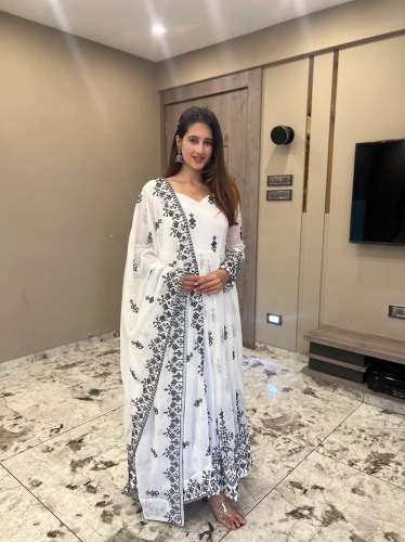 White Nandani Gown