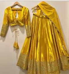 Yellow Renuka Lehenga
