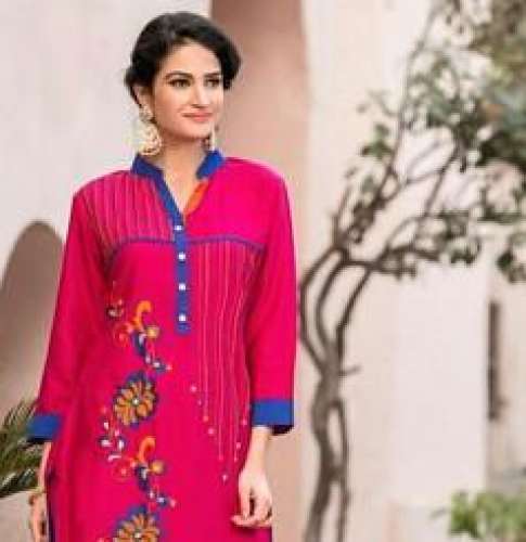 Casual Rayon Designer Kurtis