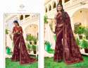 Georgette Cataloge Sarees With Embroidery Work thumb 7