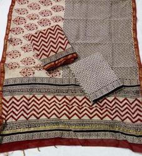 Fancy Chanderi suit material 