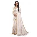 Fancy Plain Striped Bollywood Saree
