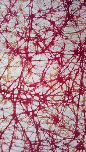 Fancy Pink Batik Fabric
