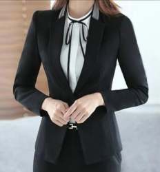 Ladies Black Corporate Blazer