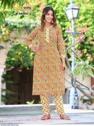 Trending Tips and Tops Cotton Candy Vol 5 Kurti Pant Set