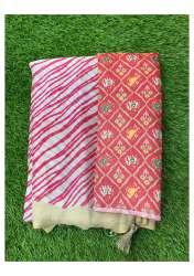 Fancy Stylish Designer Lehariya Georgette Saree