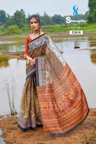 Rashmi Designer Digital Prints On Satin Georgette 