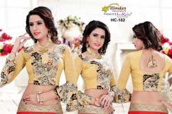 Fancy Shimmer Printed Stretchable Blouse