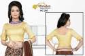 Golden Net Sleeve Blouse