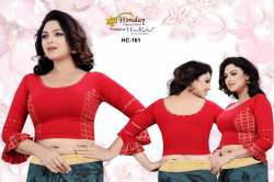 Ladies Full Sleeveless Printed Stretchable Blouse