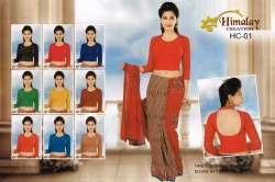 Lycra Stretchable Saree Blouse