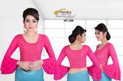 Pink long sleev blouse- HC 459