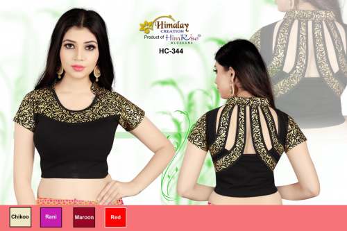 Stretchable Synthetic Lycra Blouse