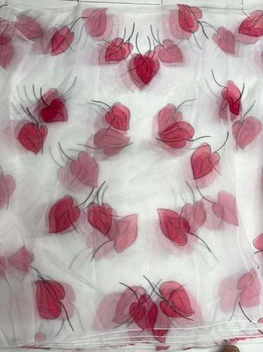 Organza Digital Printed Fabric 