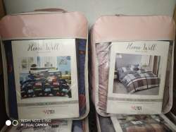 4 Pcs Bedsheets with AC comforter sets