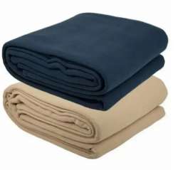 Plain Polar Fleece Blanket For Hotel 