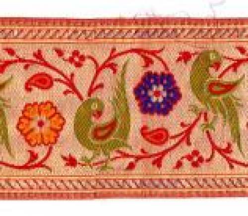 Banarsi peacock Style Lace