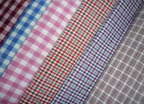 Check School Uniform Fabric  by Durga Enterprises