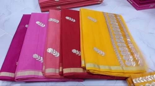 Ladies Designer Kota Gotapati Work Saree by Krishna Saree Center