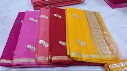 Ladies Designer Kota Gotapati Work Saree