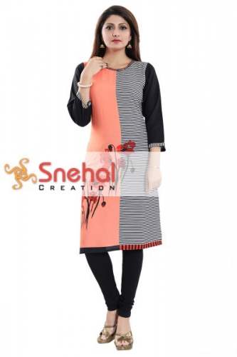 Daily wear kurti by Snehal Creation Inc