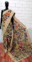 hand-painted-kalamkari-tussar-silk-saree