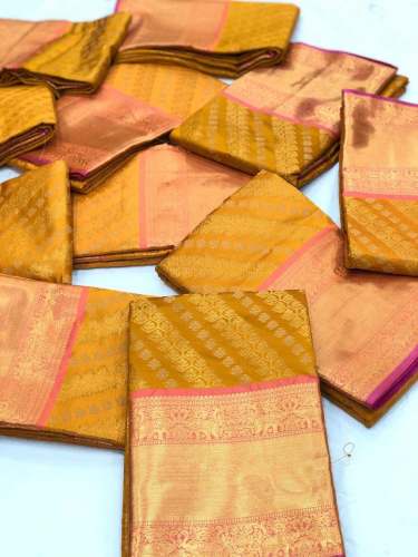 Banarasi Silk Sarees with beautiful ZARI