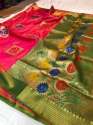 Pure katan silk sarees thumb 2