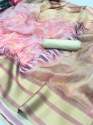 Pure Organza soft silk saree thumb 9