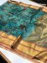 Pure Organza soft silk saree thumb 7