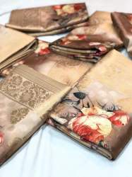 The beautifully crafted zari pallu