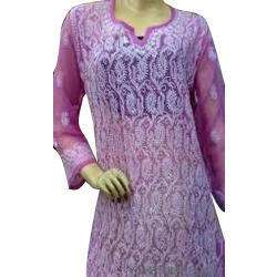 Designer Lucknowi Chikan Kurti 