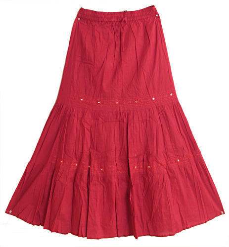 Stylish Cotton Long Skirt by Rutba Fashion