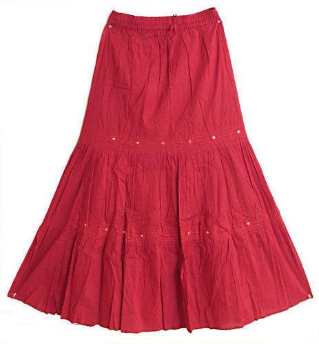Stylish Cotton Long Skirt