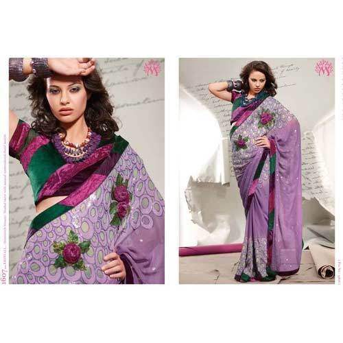 Ladies Fancy Printed Saree  by Mutti International Exports