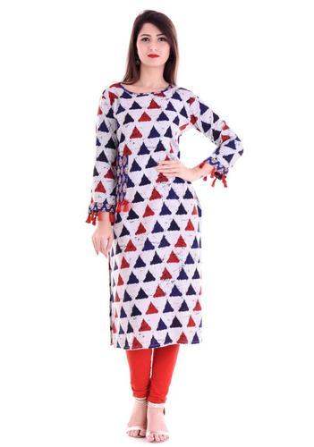 Chiffon Kurtis by Saubhagyawati Fashions