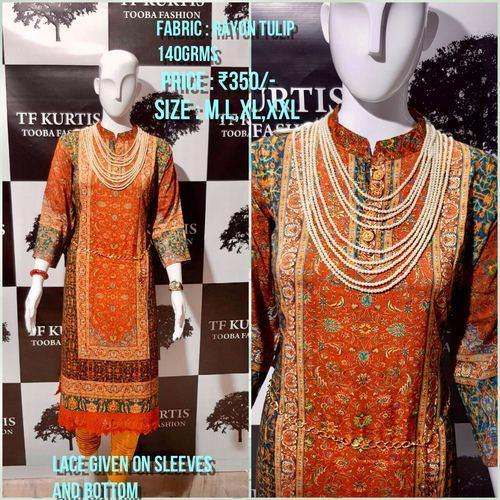 rayon kurti