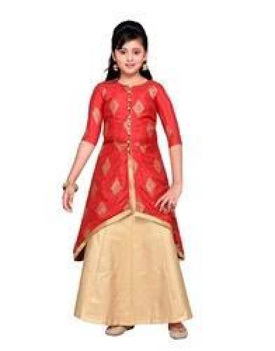girls kurti style skirt