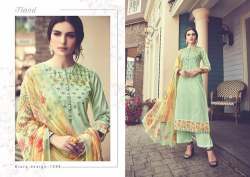 Party wear Pashmina Embroidered Suit 