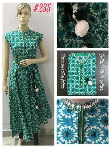 cotton jaipuri kurti by Chetnas Creation