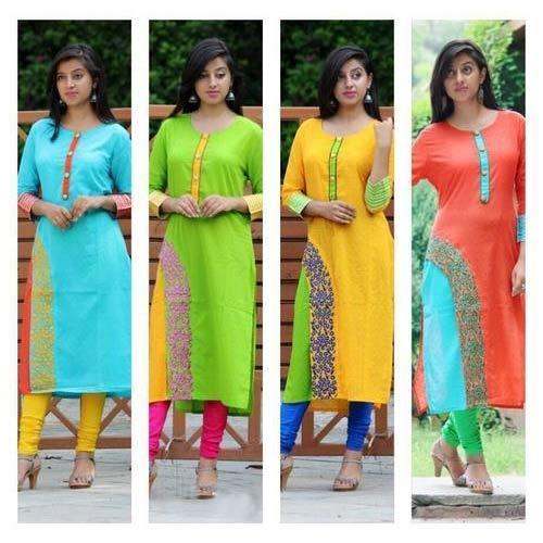 cotton ladies kurti by Chetnas Creation